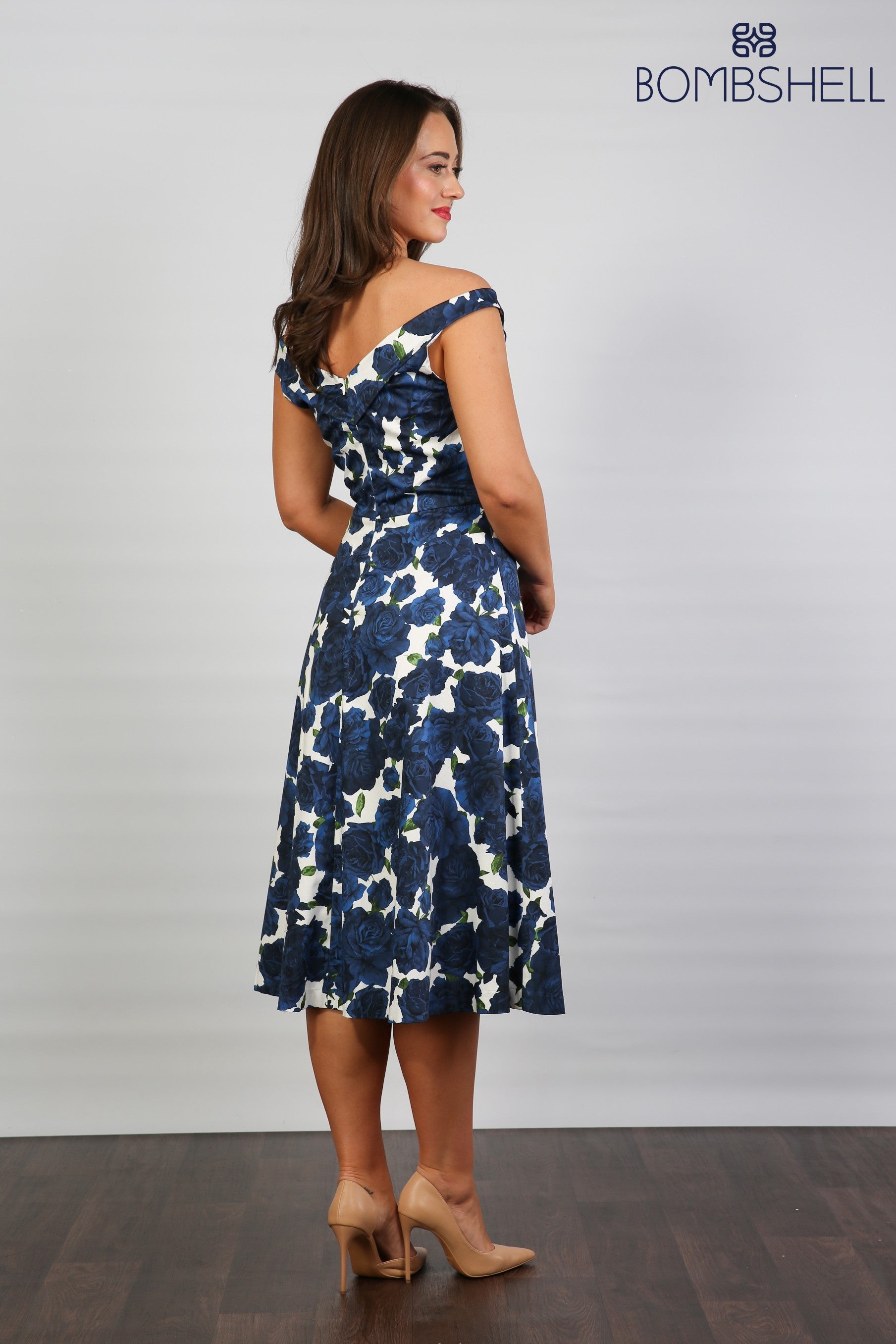 Bombshell Portland Smooth your Curves A-line Dress
