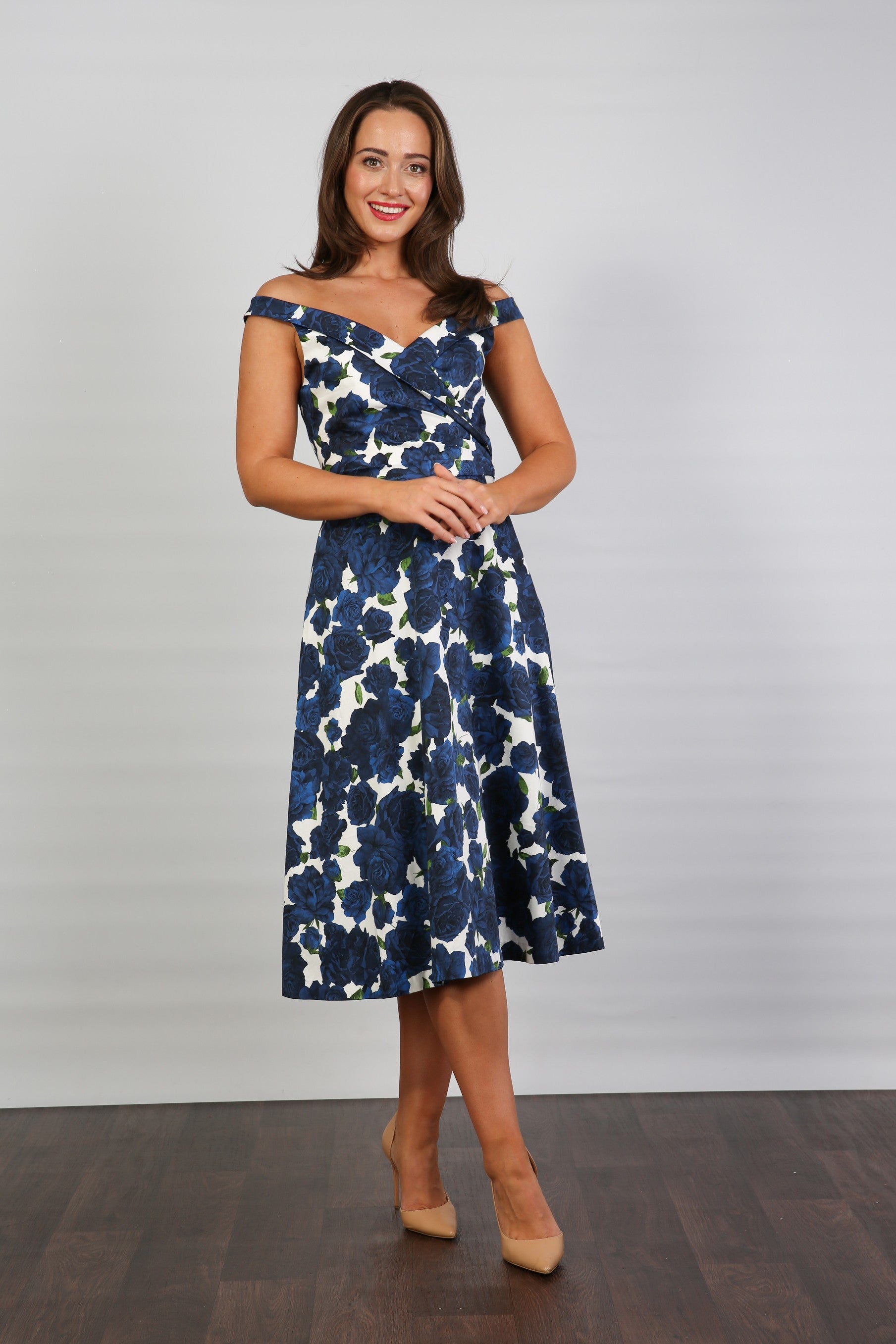 Bombshell Portland Smooth your Curves A-line Dress