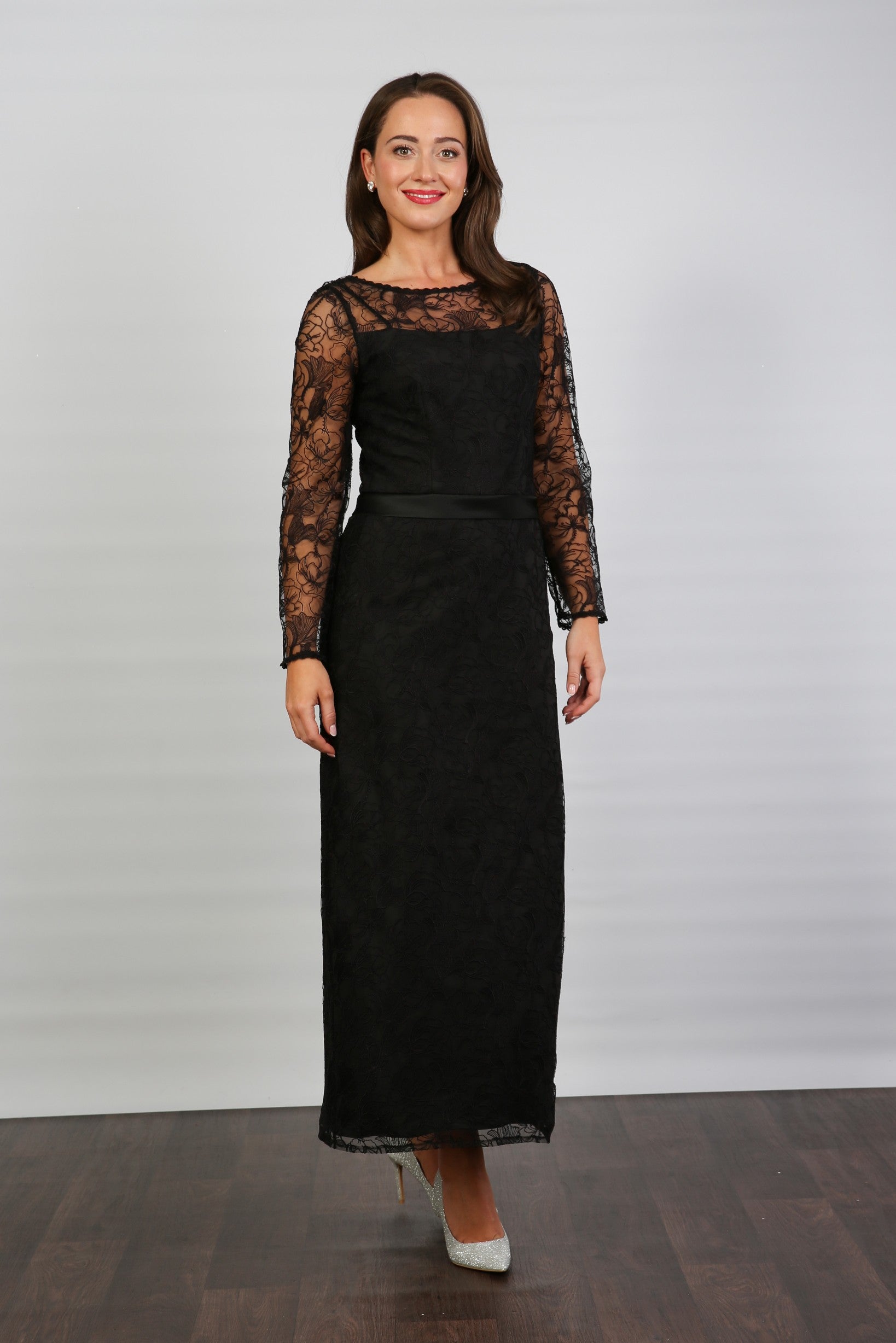 Marisa Ankle Length Evening Dress