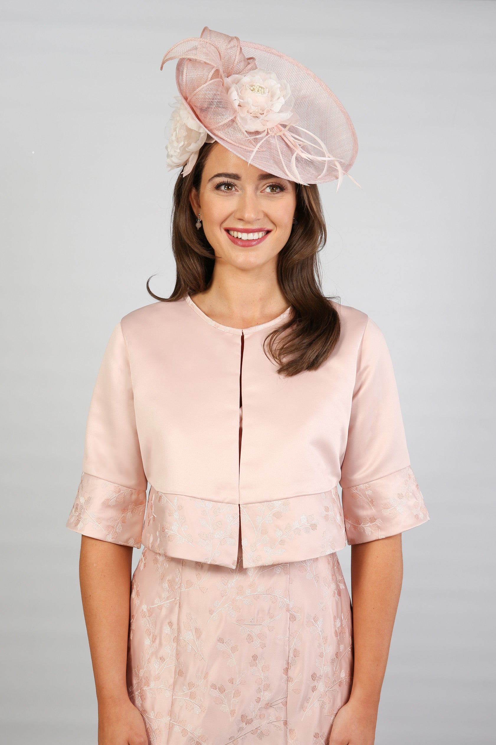 Chanel Special Occasion Dress and Jacket in Seashell