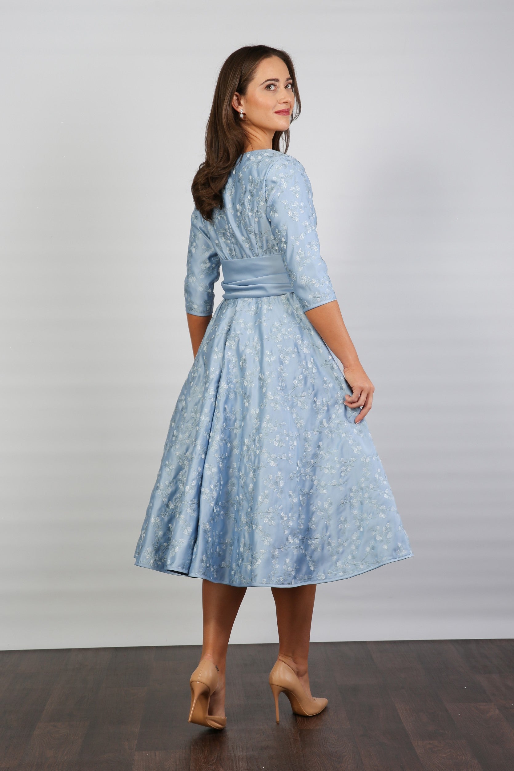 Christie Mother of the Bride Dress in Cashmere Blue