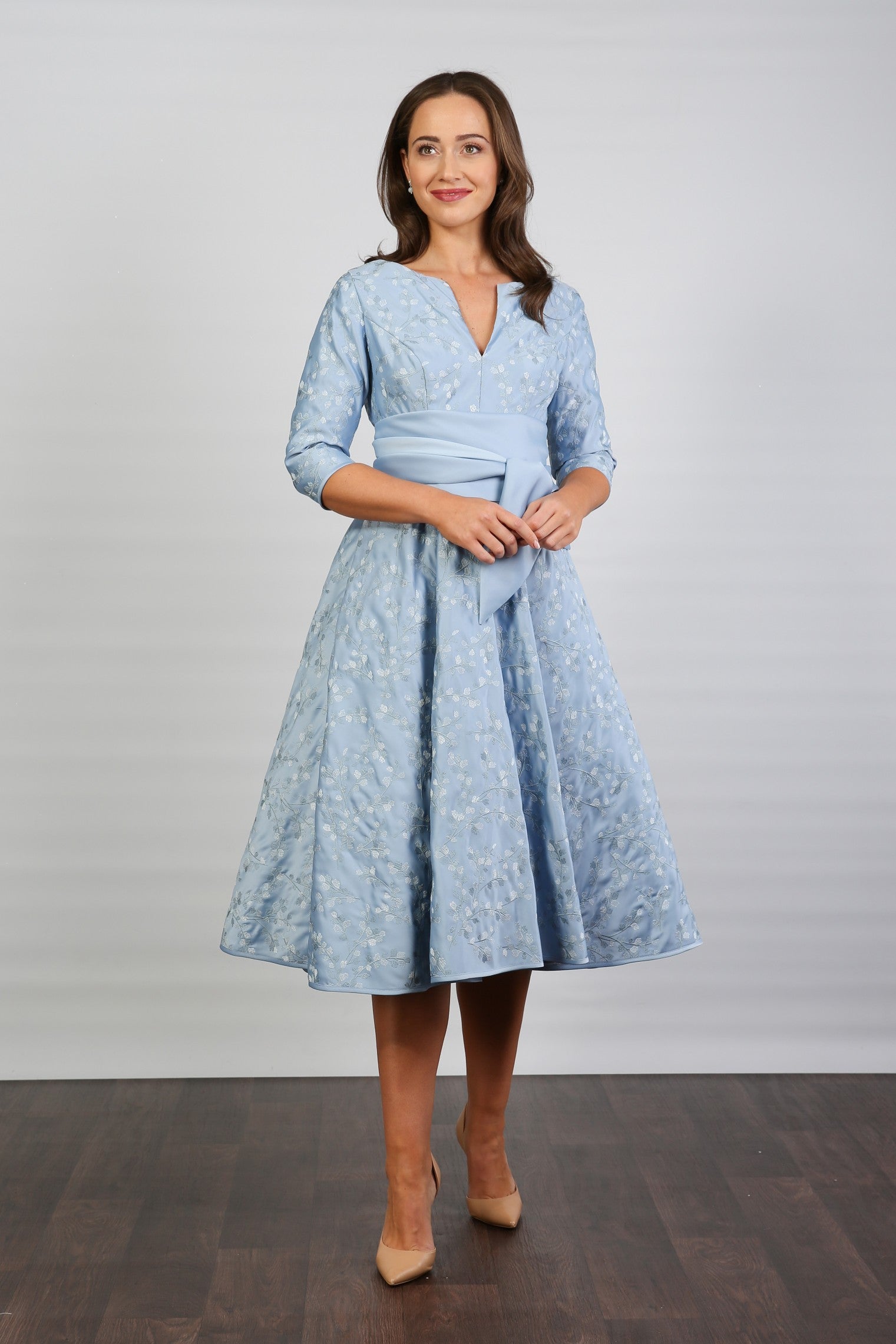 Christie Mother of the Bride Dress in Cashmere Blue