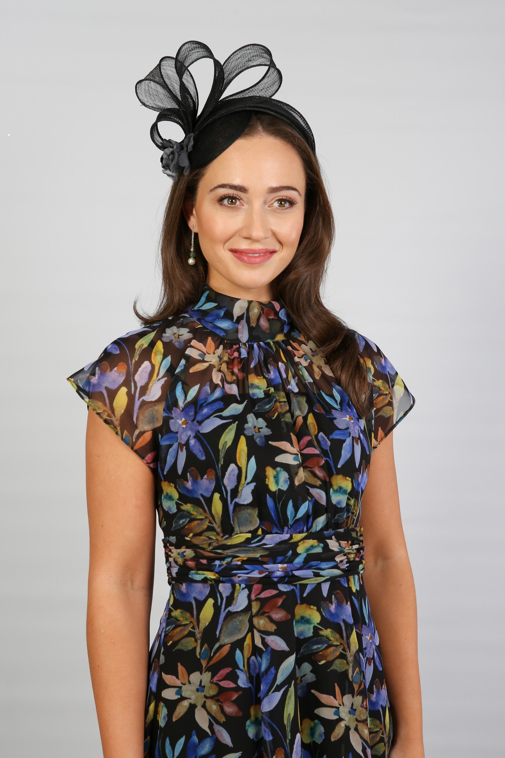 Feena Printed Chiffon Dress