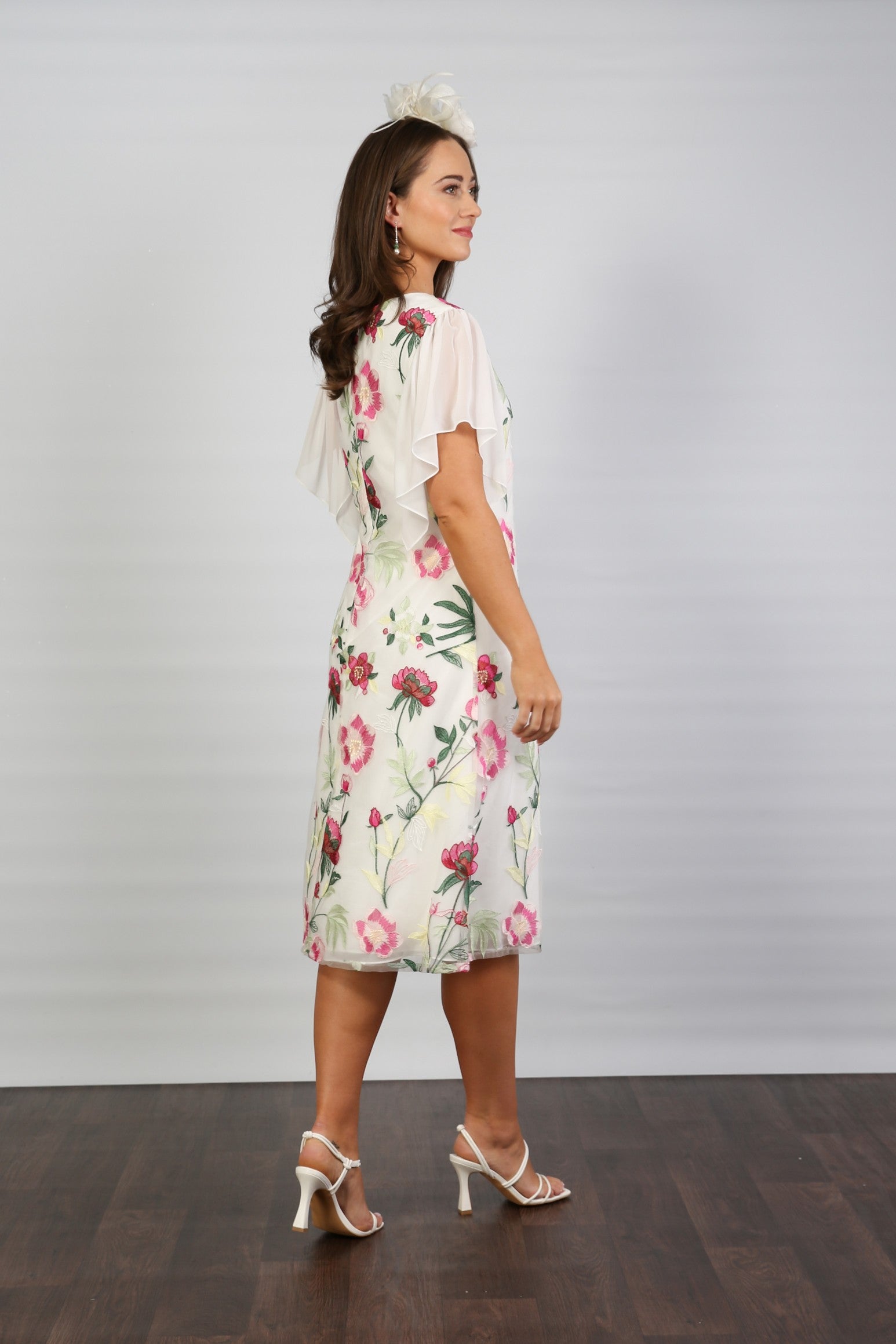 Fliss Embroidered Jersey Dress
