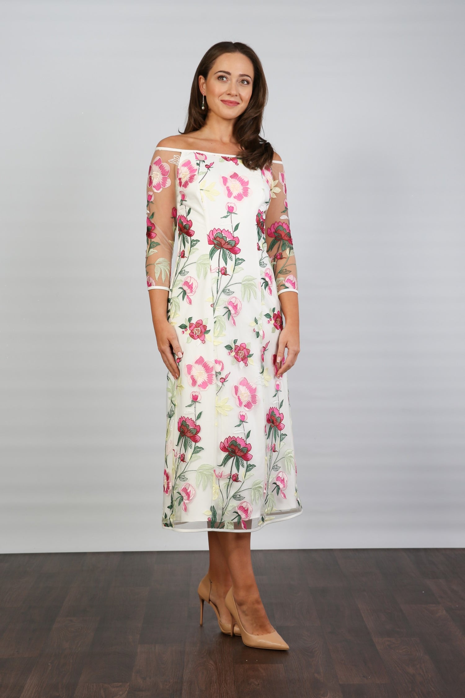 Flourish Embroidered Dress