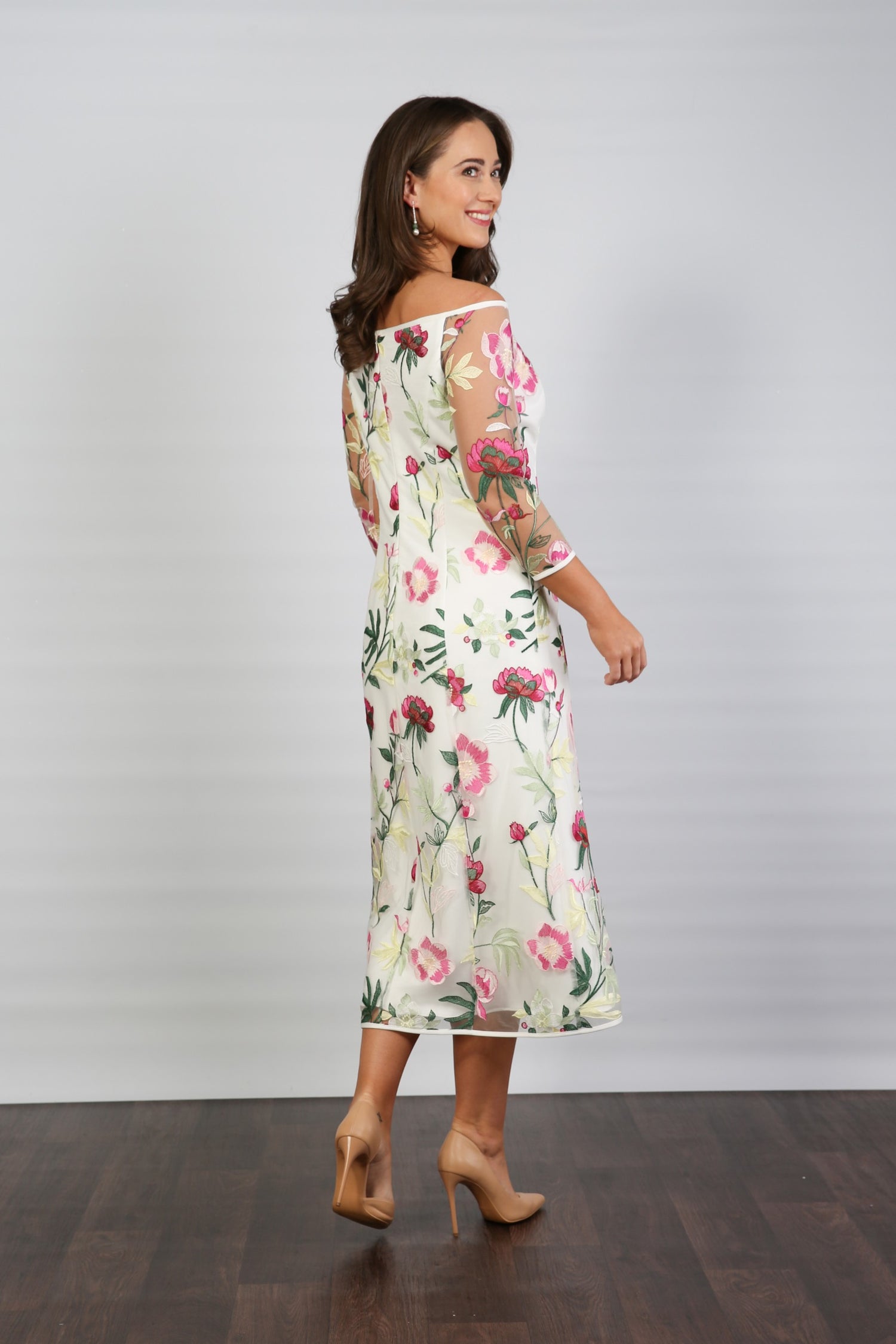 Flourish Embroidered Dress