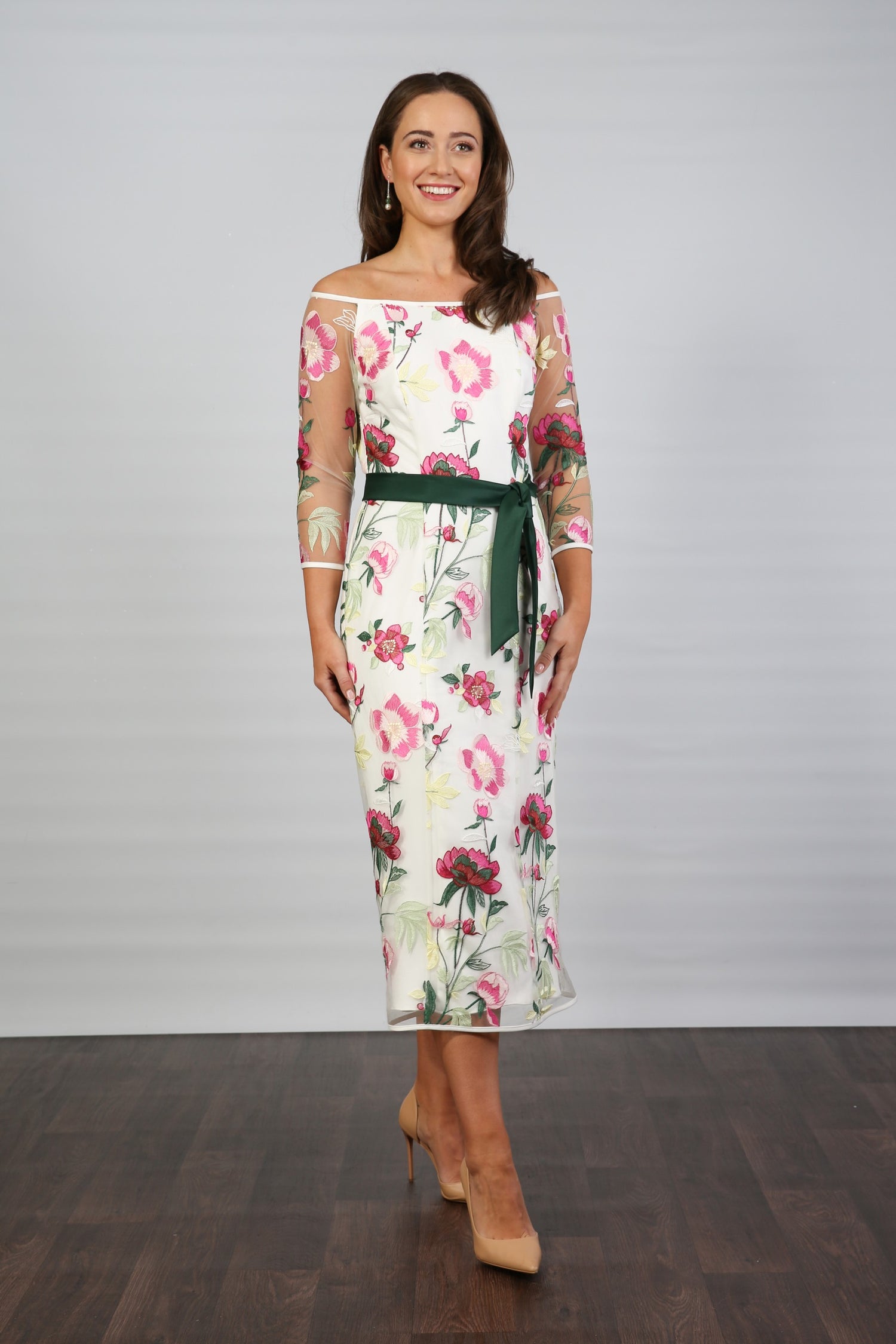 Flourish Embroidered Dress