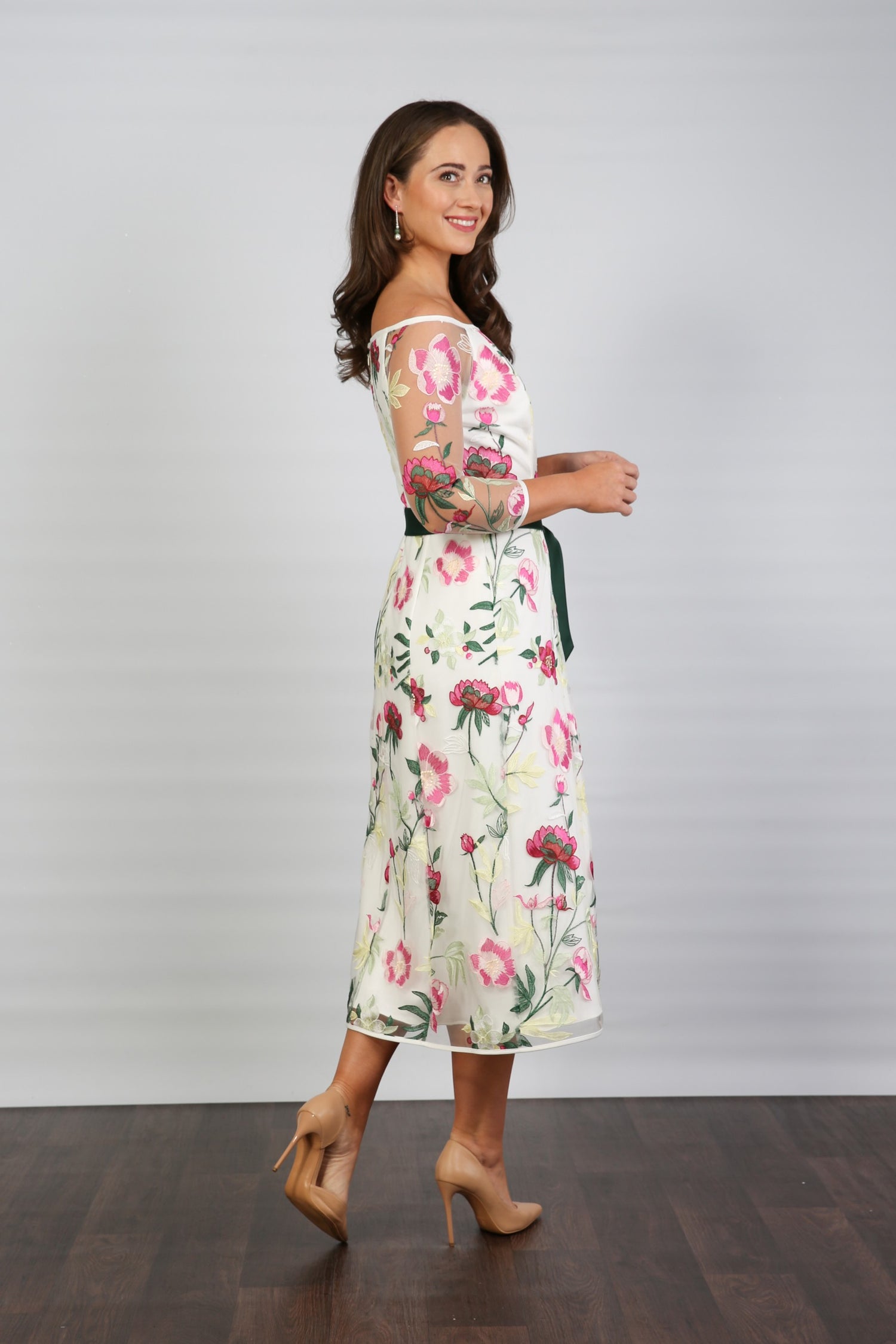 Flourish Embroidered Dress