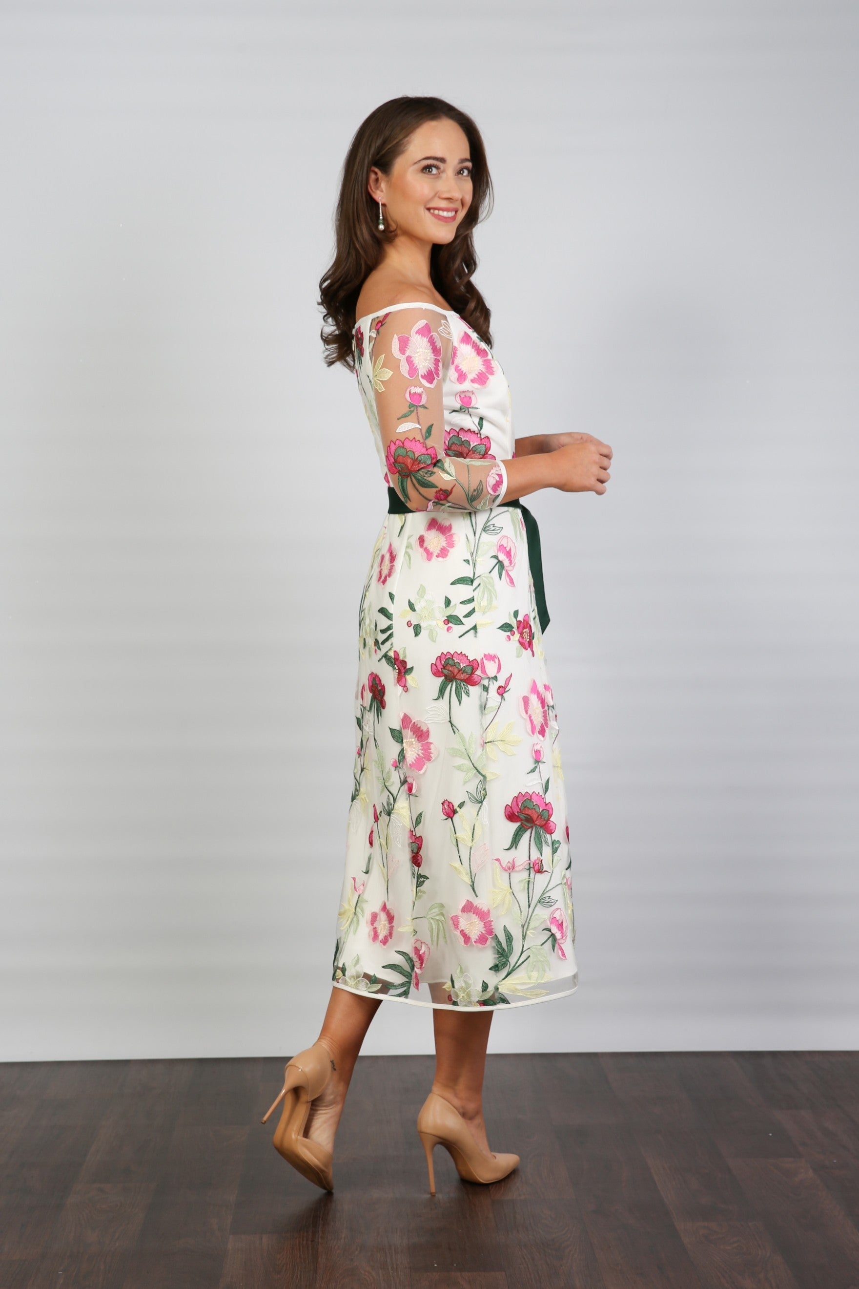 Flourish Embroidered Dress