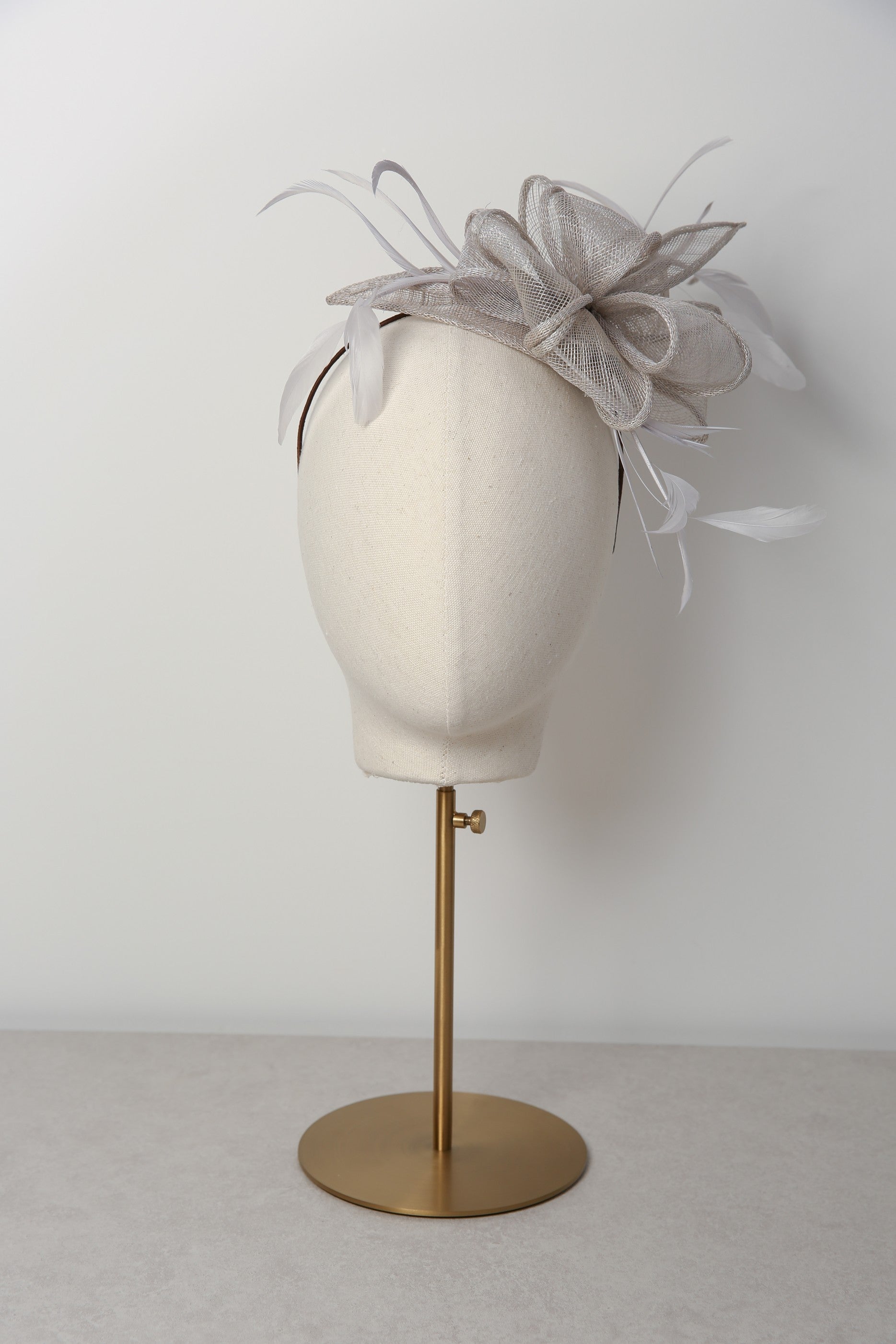 Waverleigh Fascinator in Silver