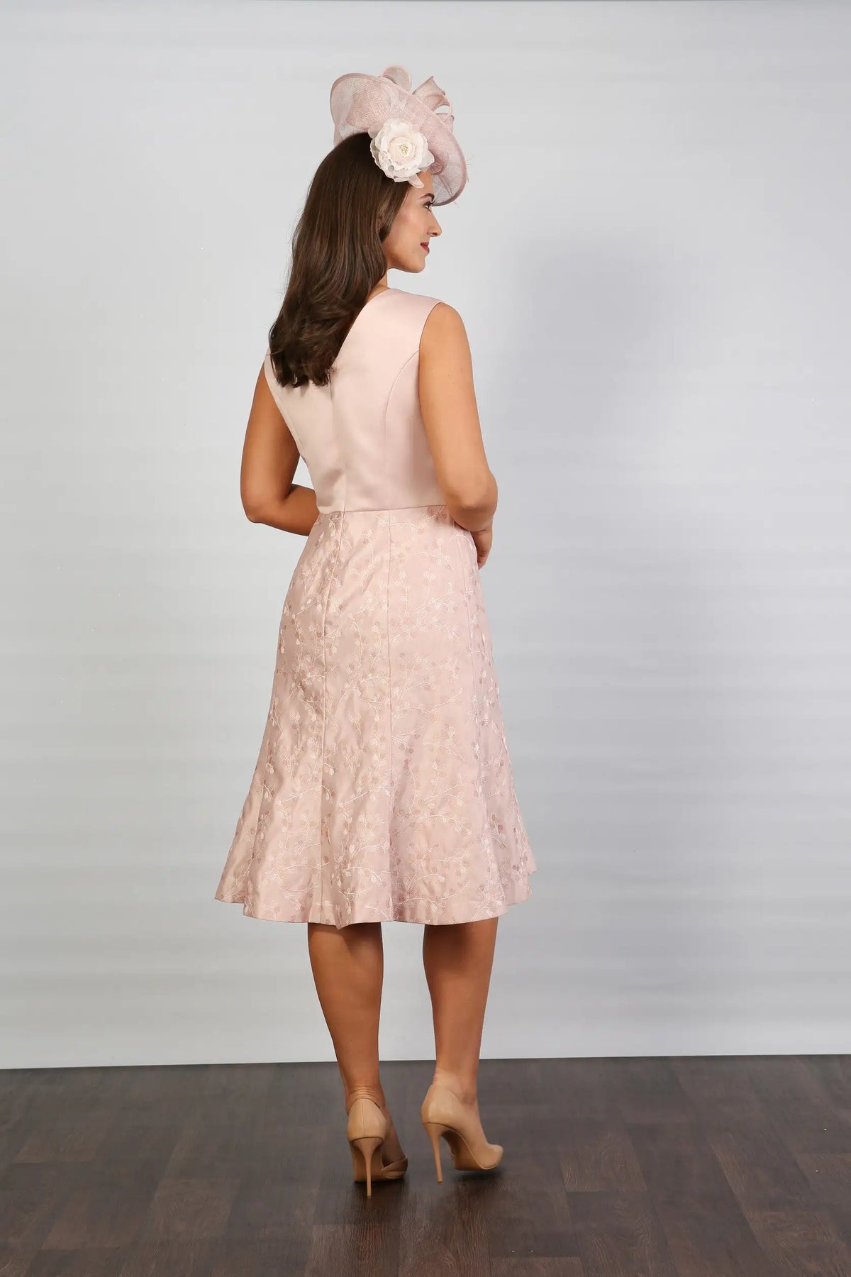 Chanel Special Occasion Dress & Jacket in Seashell Pink