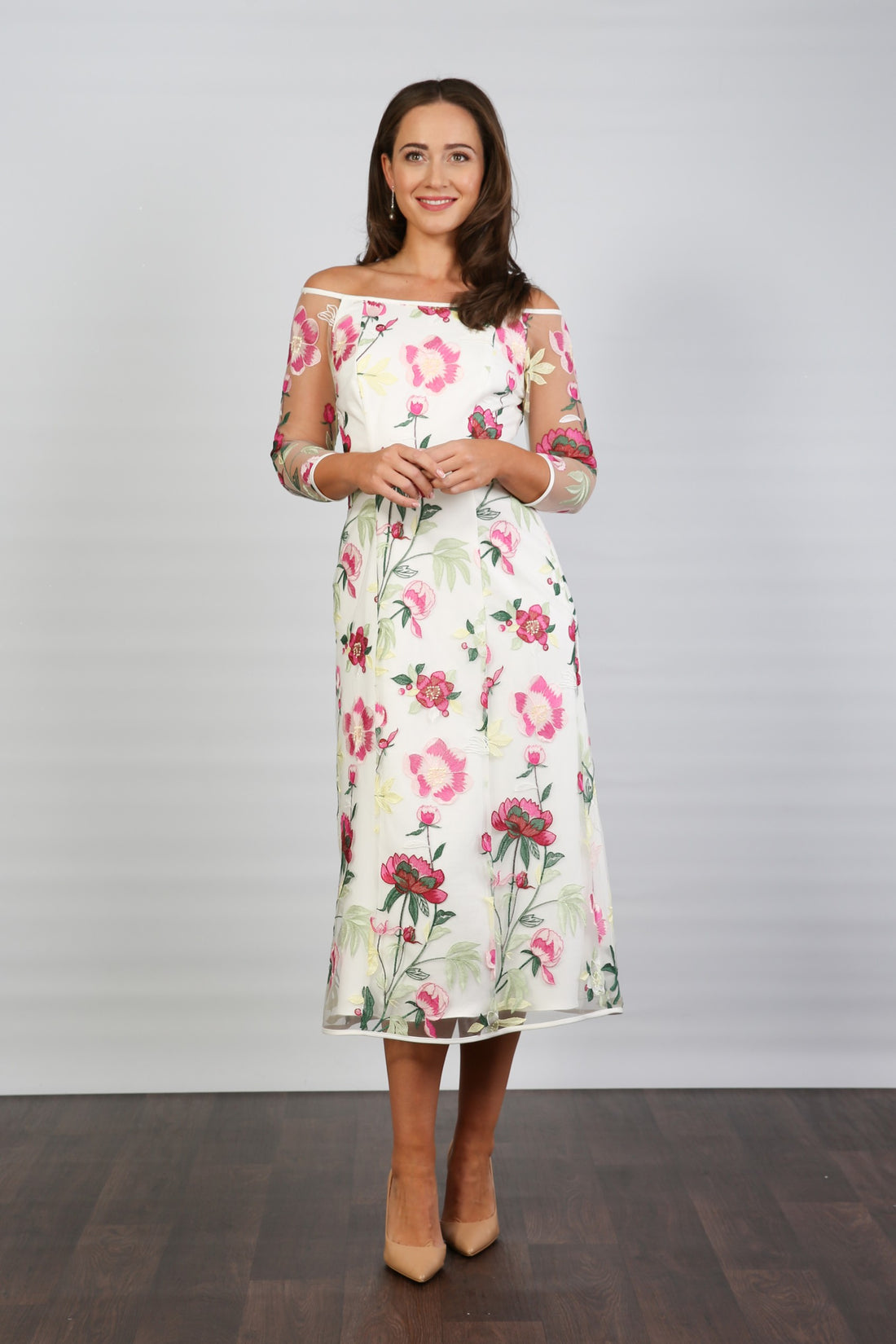 Flourish Embroidered Dress