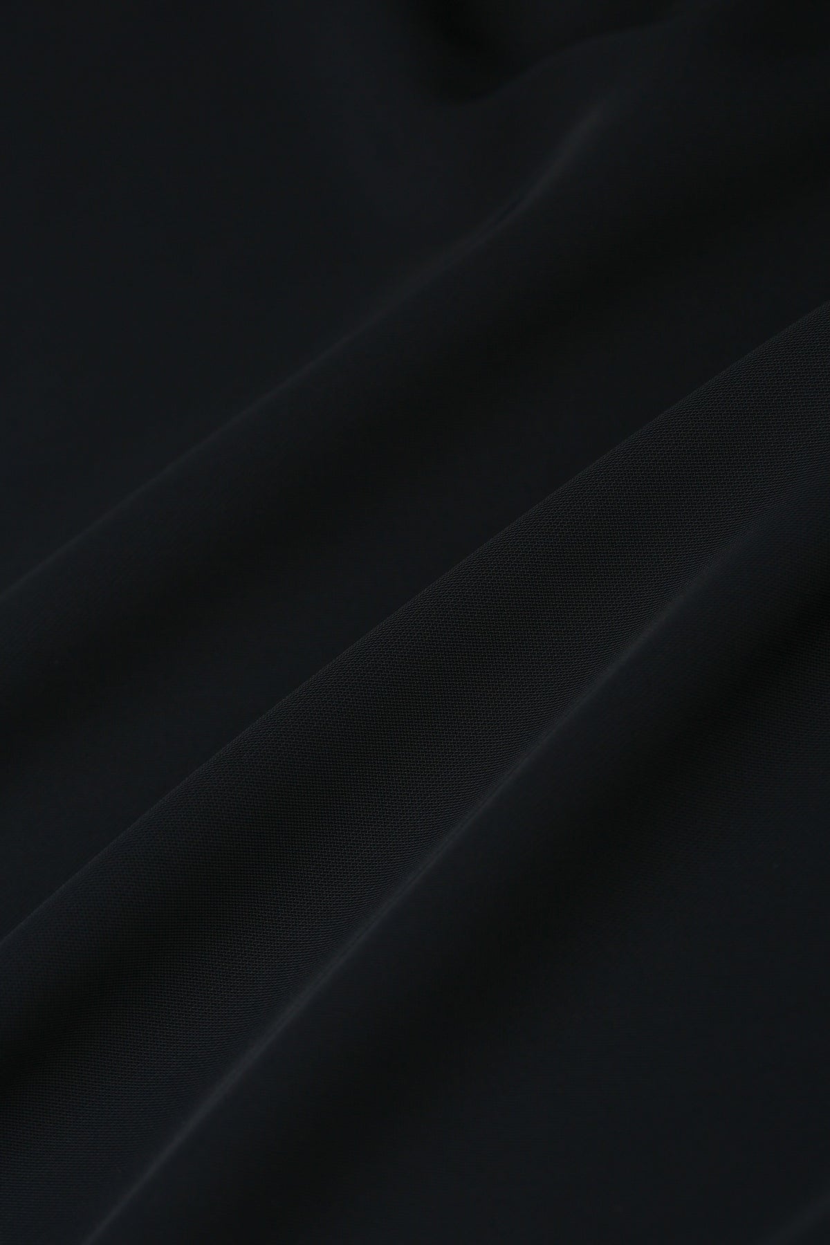 Calista Edge of the Shoulder Dress with Sleeves in Dark Navy Blue