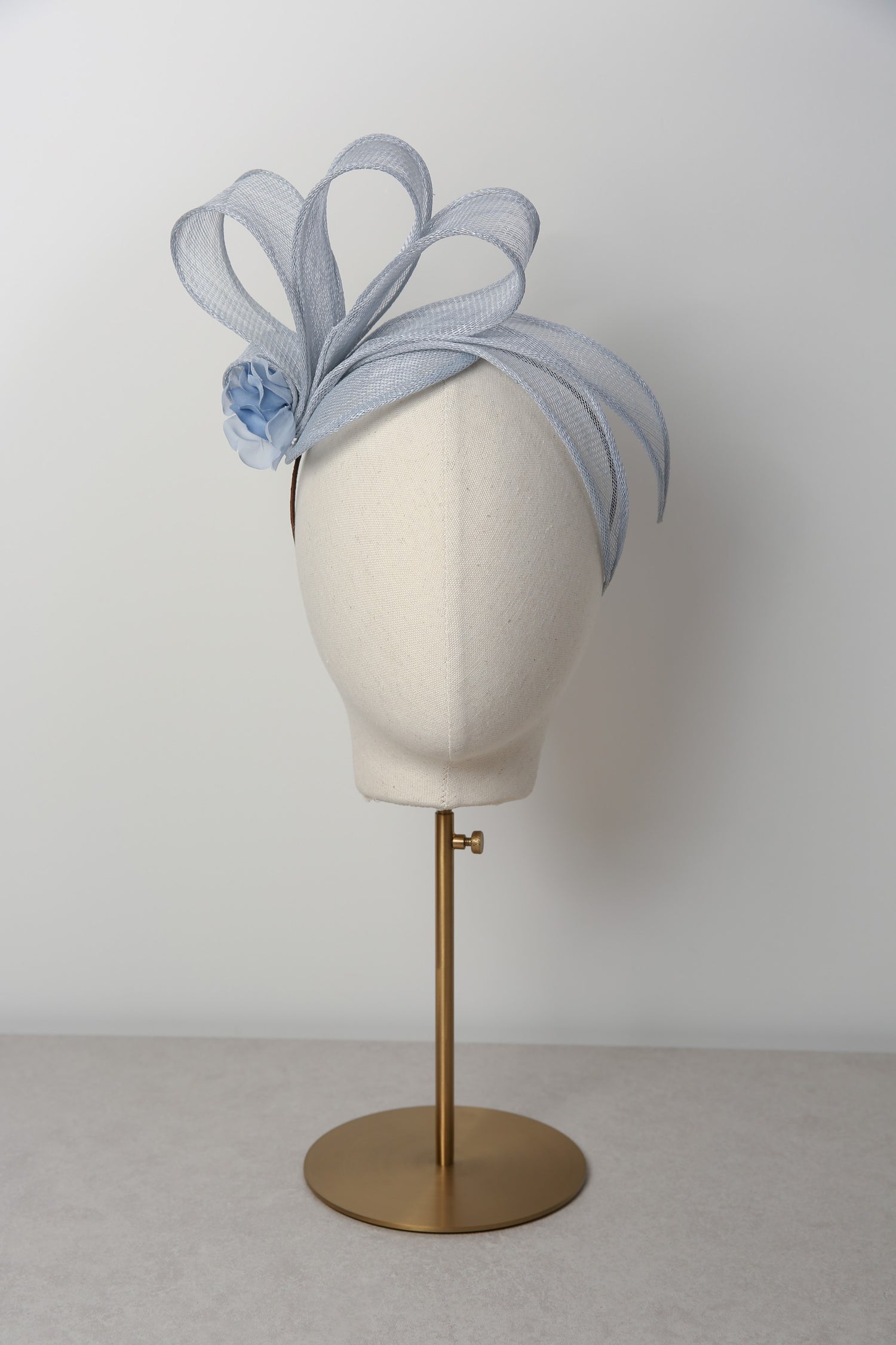 Zarlee Fascinator in Cashmere Blue