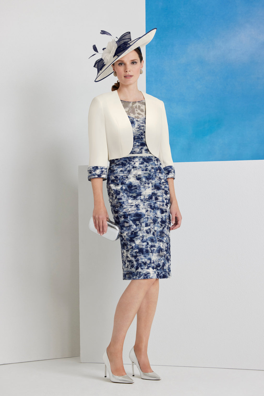 Condici Occasion Dress and Jacket in Rosa Alabaster