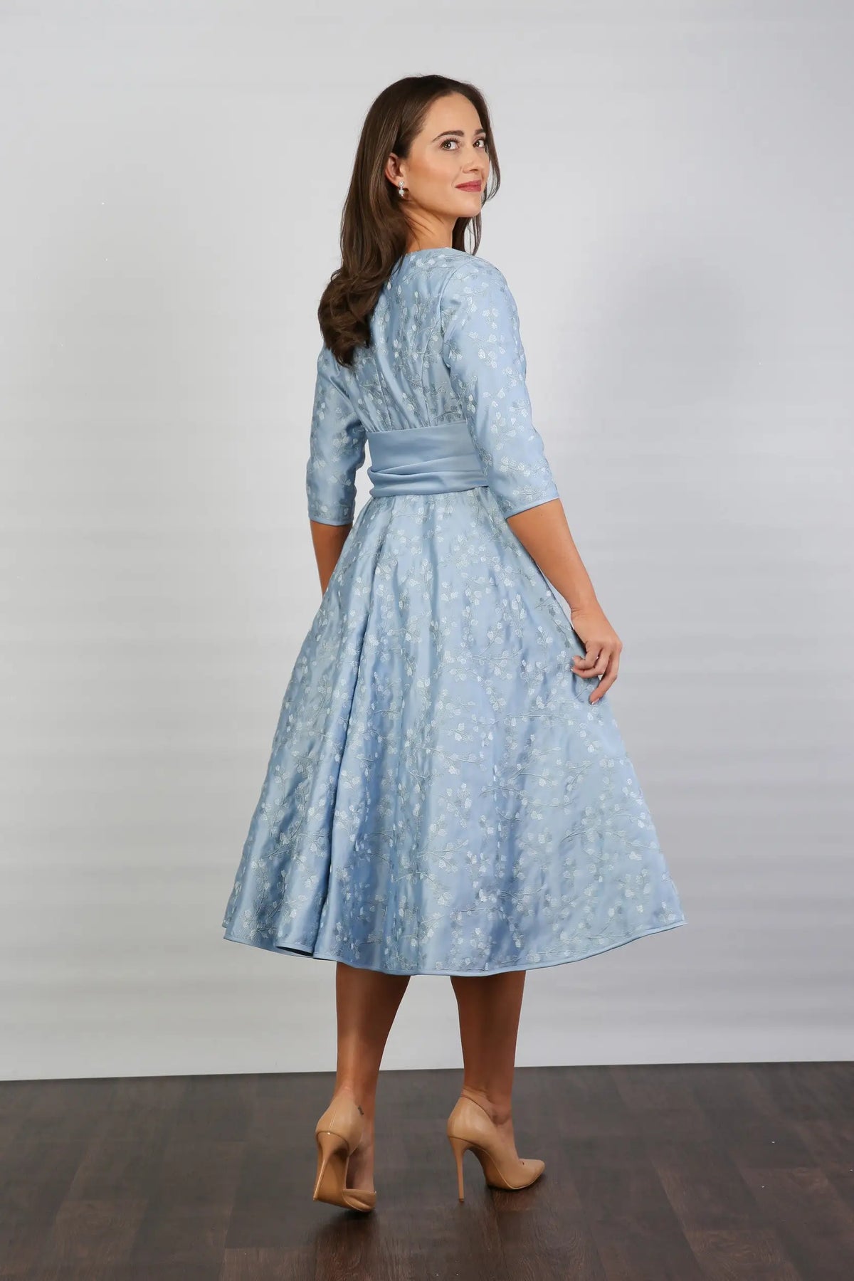 Christie Mother of the Bride Dress in Cashmere Blue