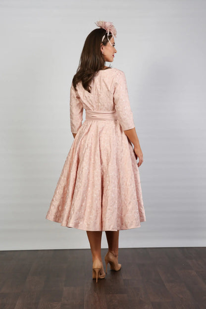 Christie Mother of the Bride Dress in Seashell Pink