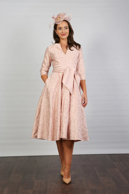 Christie Mother of the Bride Dress in Seashell Pink