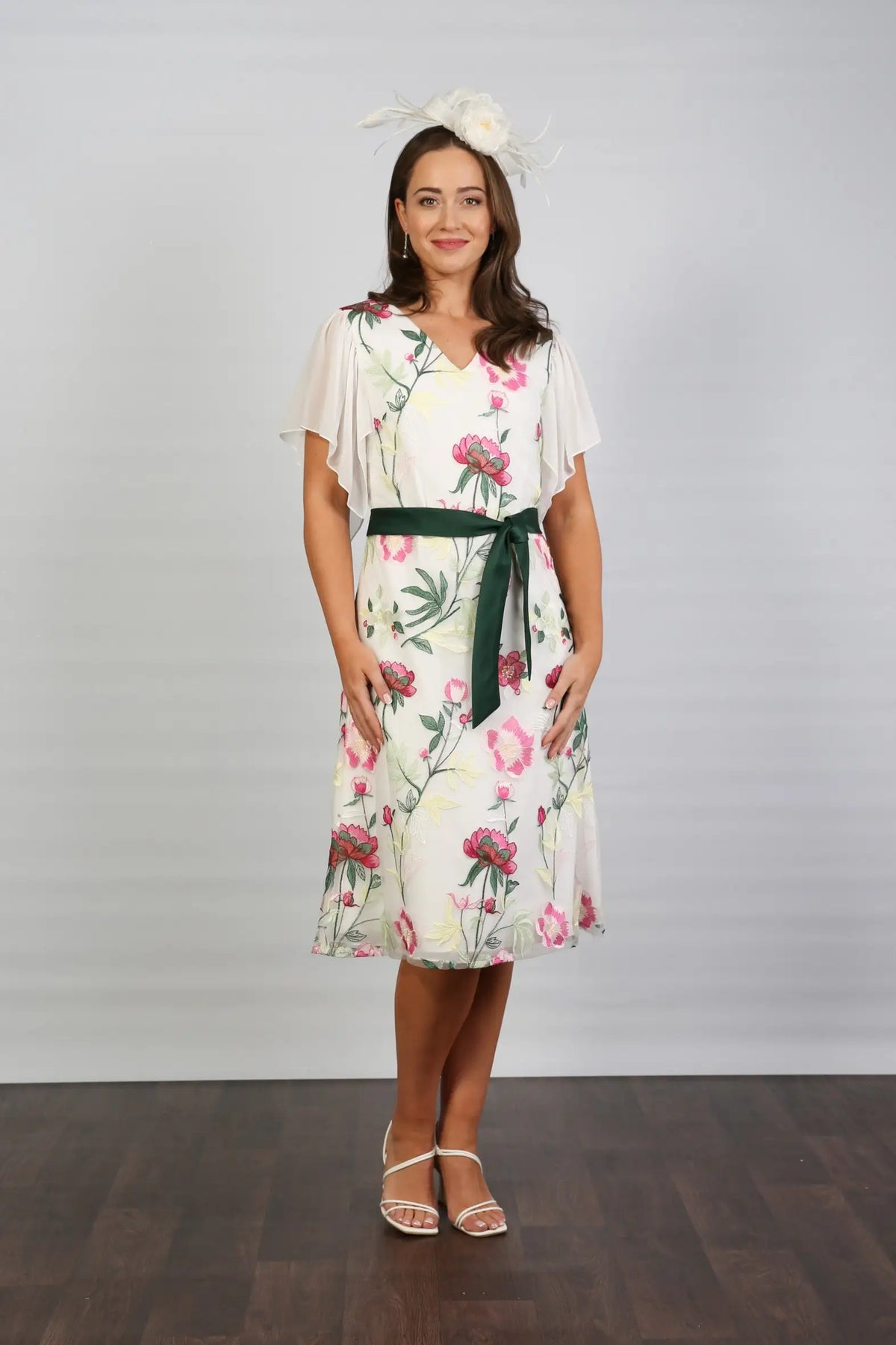 Fliss Embroidered Jersey Dress
