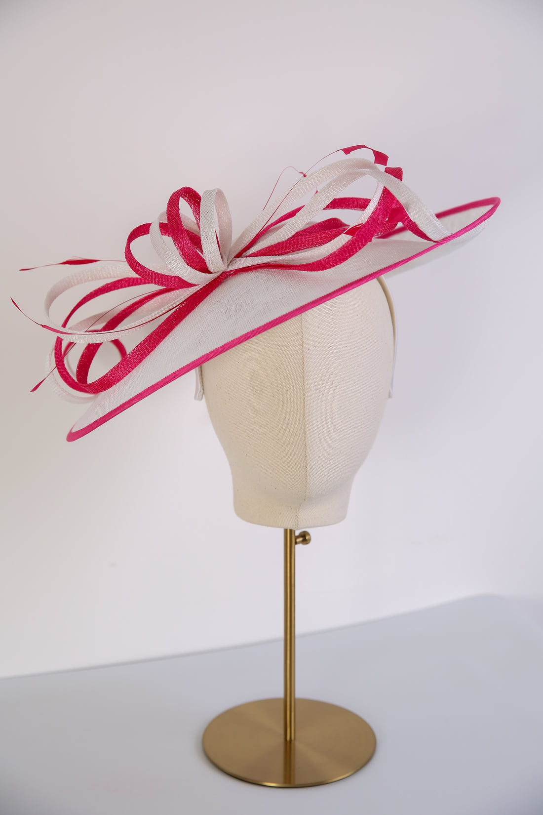 Ispirato Medium Fascinator in Tropical Wineberry