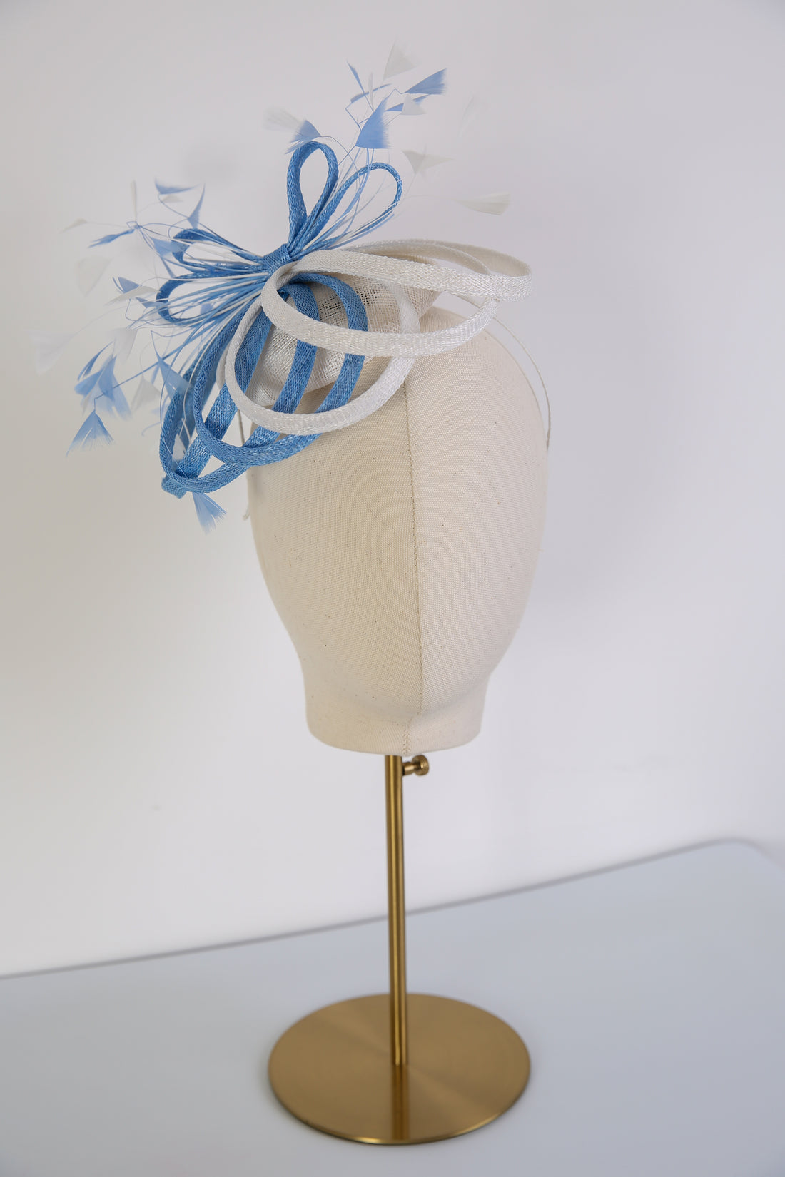 Ispirato Small Fascinator in Ophelia Atlantis