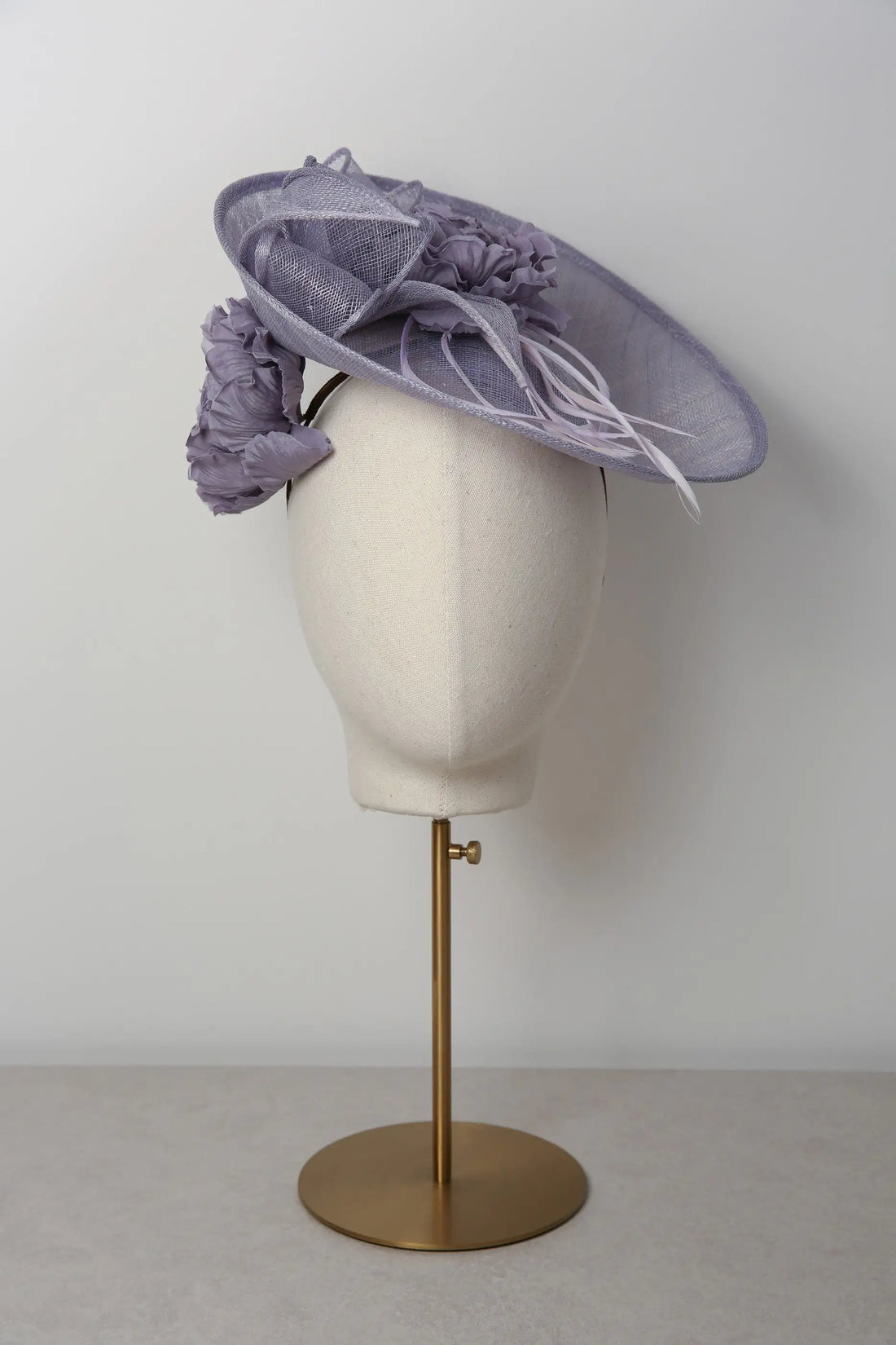 Rosemonde Fascinator in Hyacinth