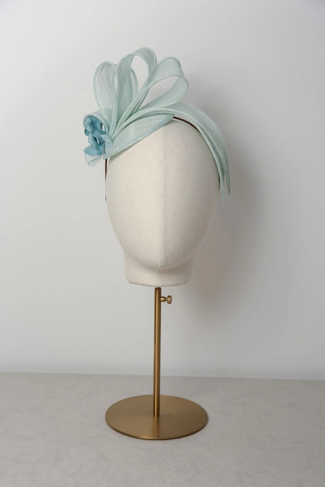 Zarlee Fascinator in Duck Egg