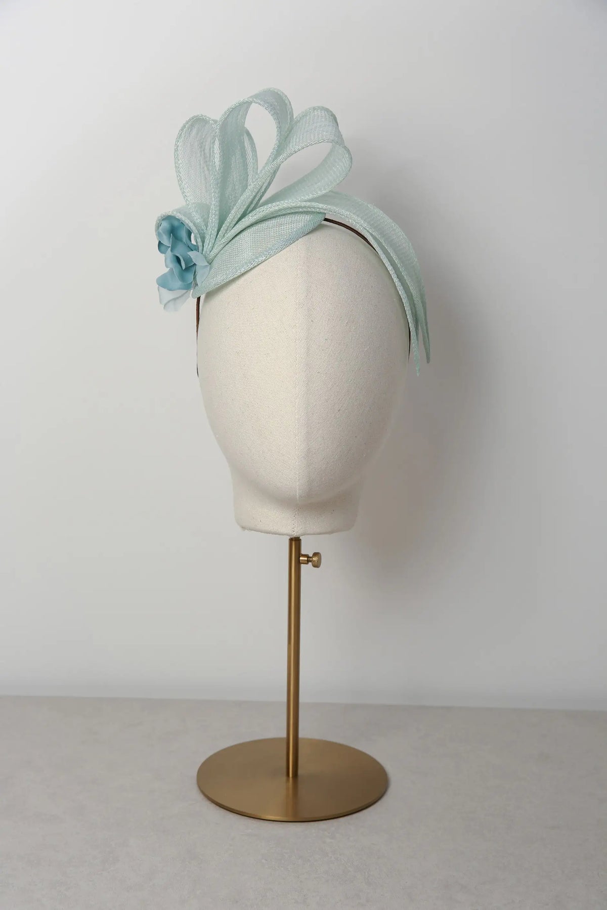 Zarlee Fascinator in Duck Egg