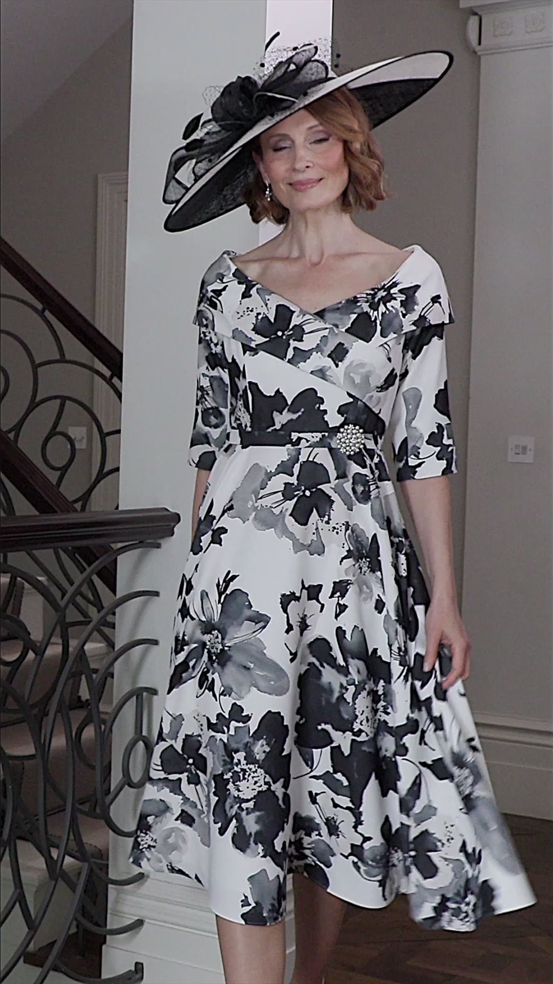 Condici Special Occasion Dress in Jemima Jet